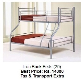 Iron bunk bed Suppliers in Jaipur,Buy Bunk Bed Just Rs. 14000 only