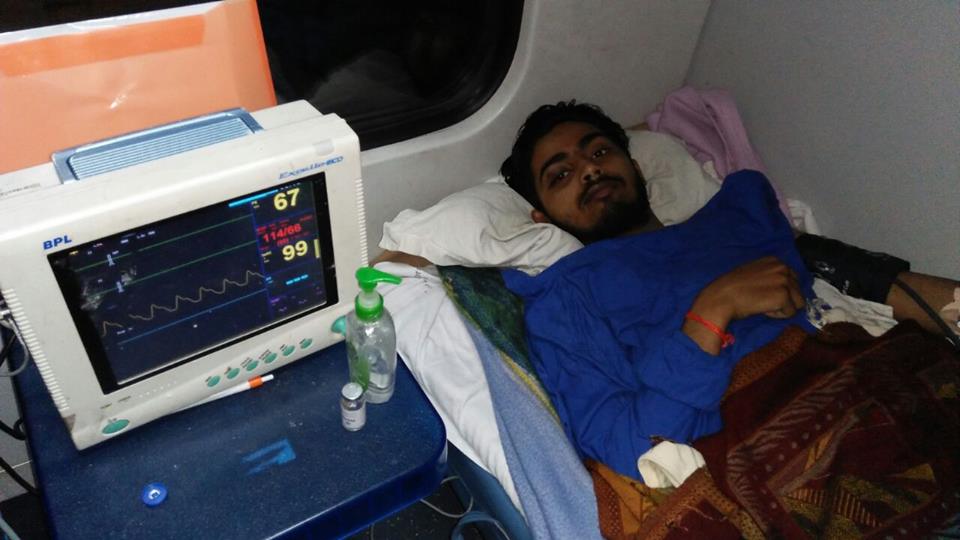 Medical ICU Care Air Ambulance Bhopal to Delhi