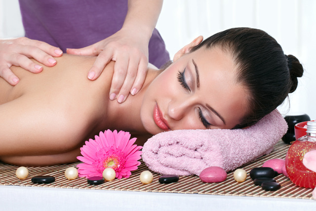Lady body massage deals