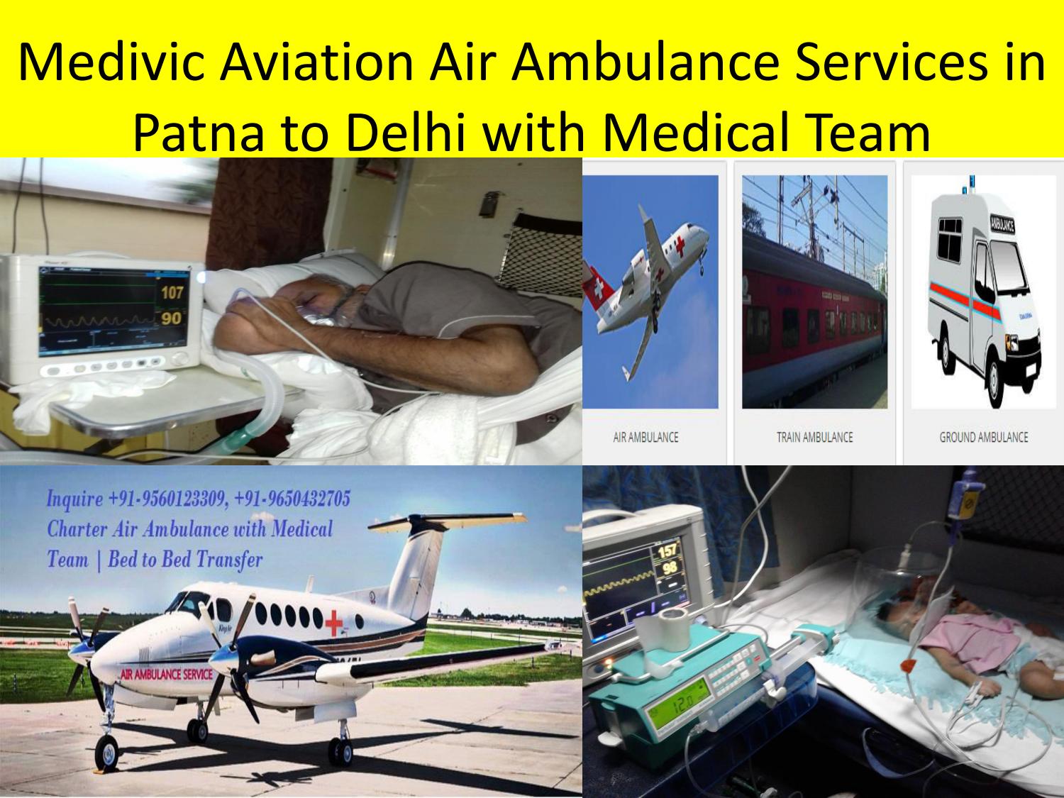 ICU Facilities Air Ambulance Service in Varanasi to Delhi –Medivic 