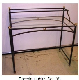 Wrought Iron Dressing Table Set buy at Best Price - Tarun Ind
