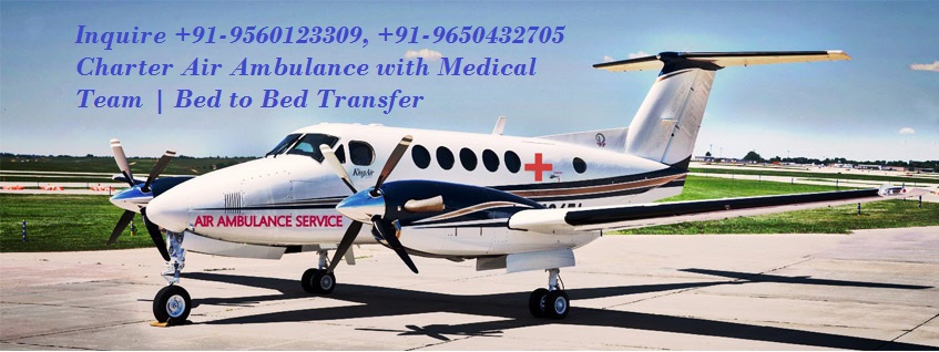 Medical Doctors ICU Air Ambulance in Chennai by Medivic Aviation 