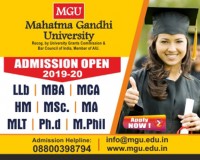 Image for Apply Now For 2019 Admission In MGU University