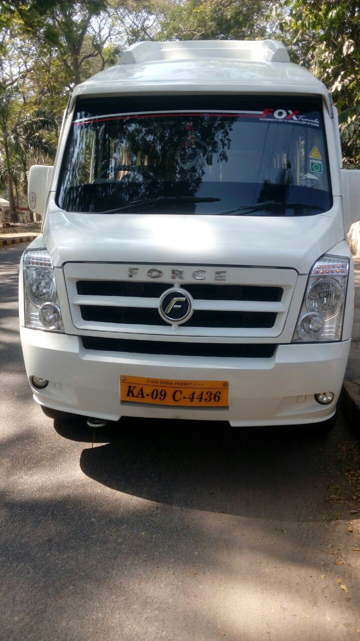 Bangalore to Coorg Tempo Traveller - +919164591641