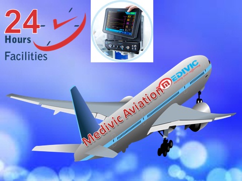 Medivic Air Ambulance from Siliguri to Delhi at Low Cost