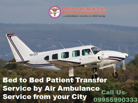 Medical Care by Air Ambulance from Patna to Delhi