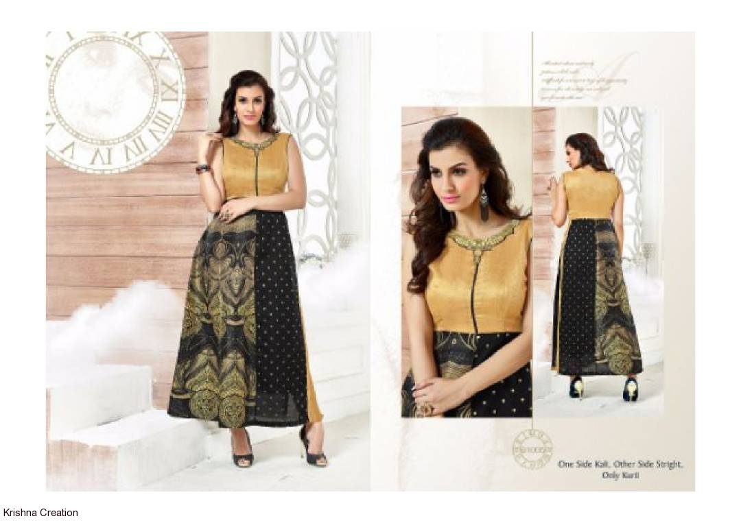 Silk digital printed kurtis readymade from spnxg vol61 at wholesale no