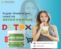 Image for Super Greens are used as detox powder