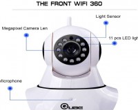 Image for 360 Auto-Rotating Wireless CCTV Camera (Lowest Price Online)